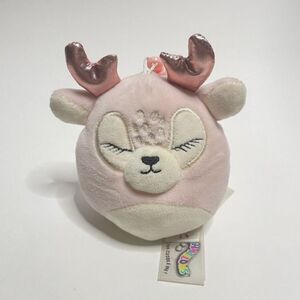 Squishmallow 3.5" Justice Exclusive Ivy the Deer clip on Kellytoy plush HTF RARE